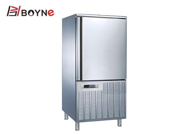 304 Stainless Steel Dough Sea Food Blast Freezer 10 Trays Cabinet Restaurant