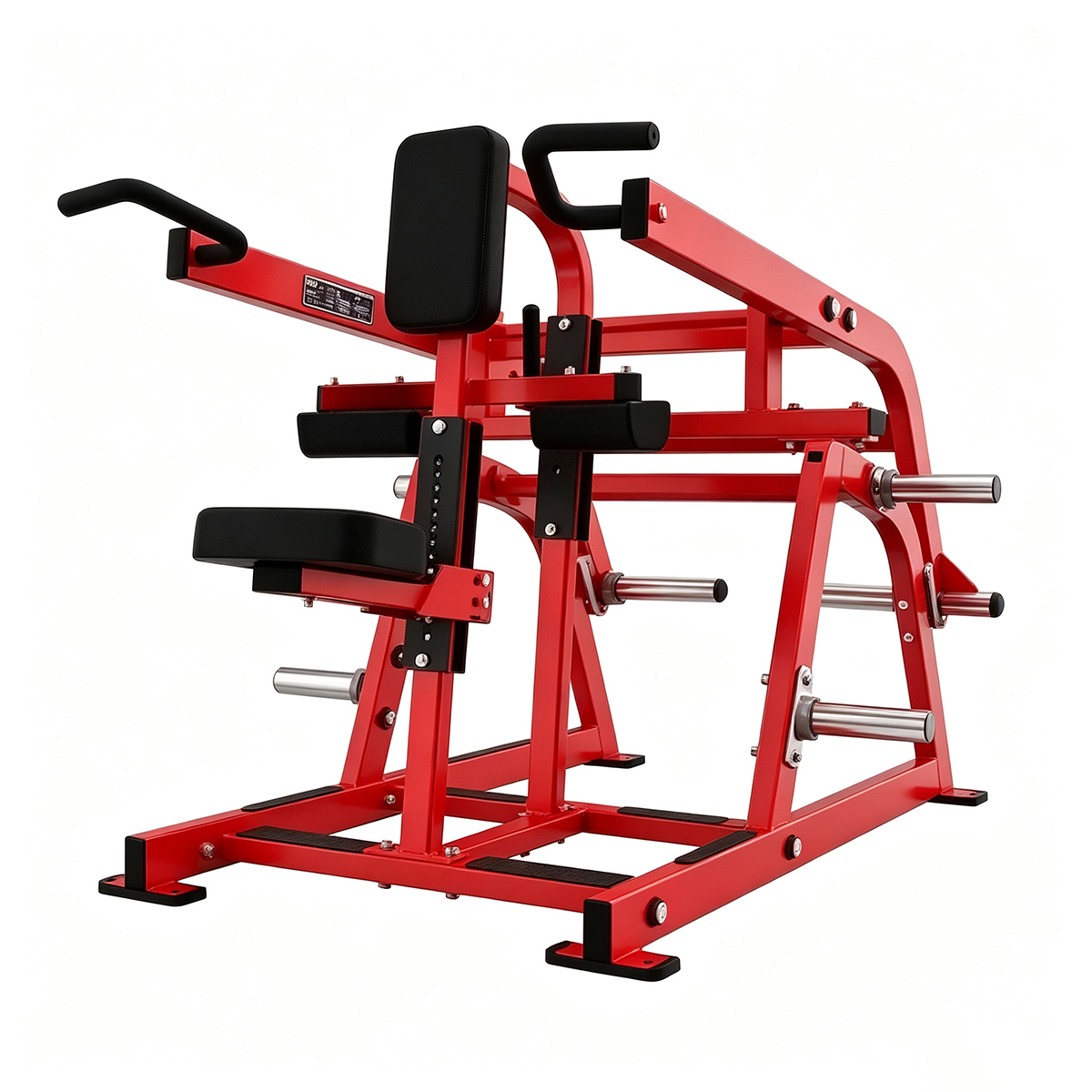 Seated Dip Machine Plate Loaded Steel Triceps Training Equipment for Commercial Gym Workouts