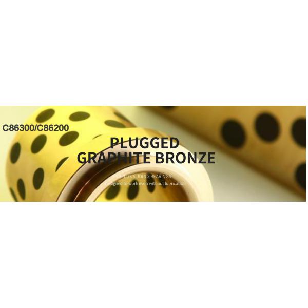 C86300 Bronze Bushing & Wear Plate Flanged Bronze Bushings High Temperature Resistance
