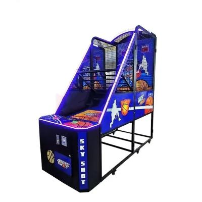 Parque de diversões indoor Hoop Street Arcade Máquina de basquete Moeda operada 110V