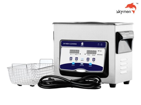 3.2L Benchtop Ultrasonic Cleaner 30min Adjustable For Pressing / Camera Parts