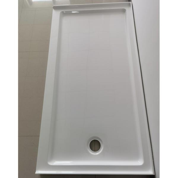 Rectangular Acrylic Shower Base 60X32 prime for Canada Market Waste Hole 95mm Dimater