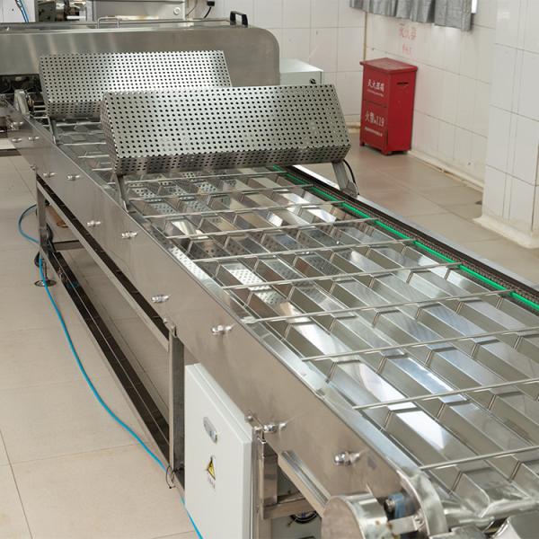 Stainless Steel Marshalling Cooling Belt For Cone Production Line