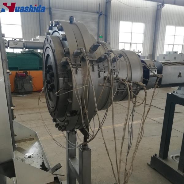 Vacuum Calibration PU Pre-Insulated HDPE Casing Shell Jacket Pipe Extrusion Production Line