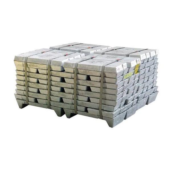15 To 20kg Zinc Containing Metals Zinc Ingot Metal Ignot ASTM AISI