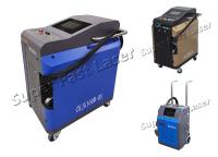 máquina de limpeza do laser da fibra Handheld da garrafa 100W de vidro