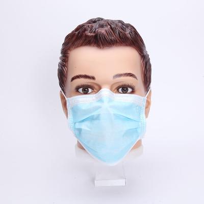 Light Weight 3 Ply Earloop Face Mask Dustproof Non Woven Mouth Masks