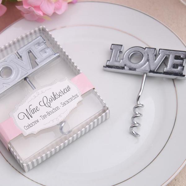 Metal Materials Love Wine Bottler Opener Wedding Favor Party Favor