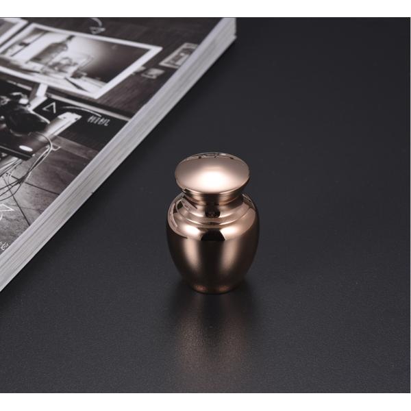 6 Colors Mini Keepsake Urn Cremation Jewelry For Human Ashes Stainless Steel Memorial