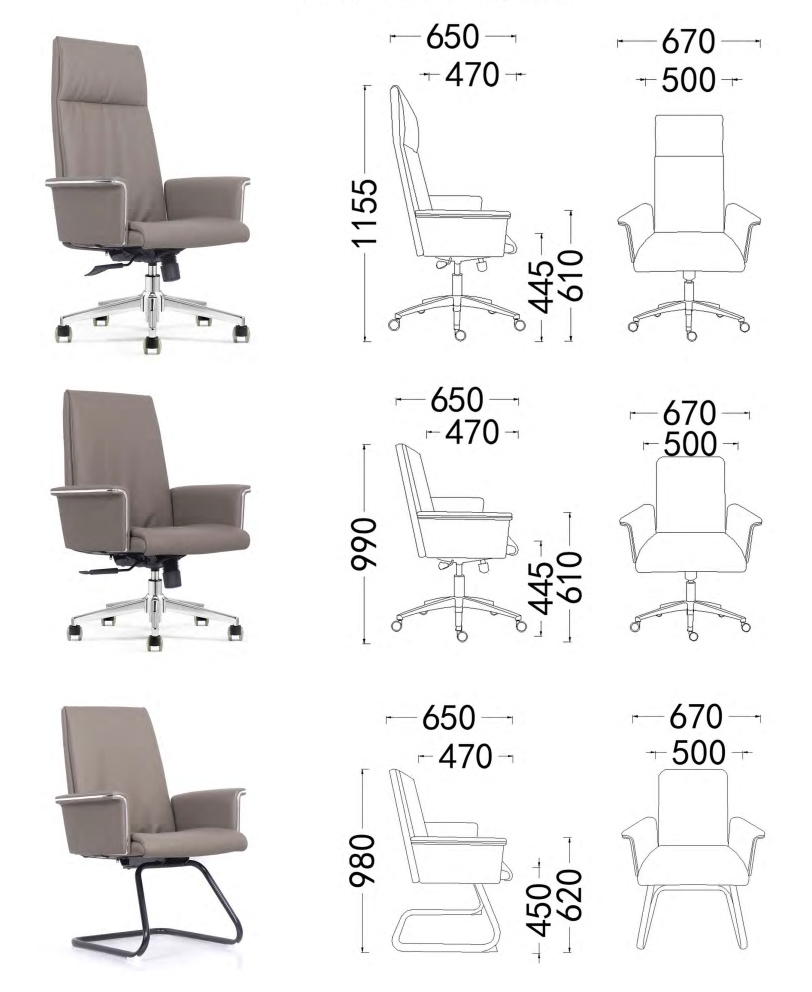 Luxury Executive Leather Desk Chair – Crafted with Soft Yet Tough Premium Leather, Featuring Pneumatic Seat Height Adjustment and Smooth Tilt/Tension Control for All-Day Comfort