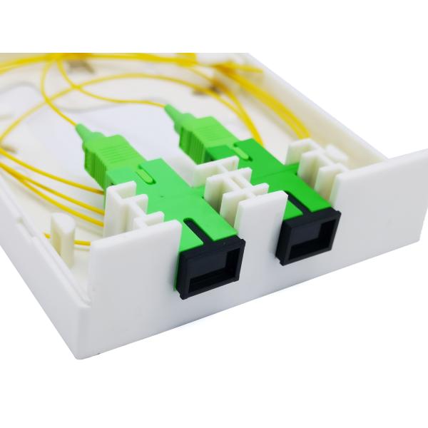 Caja plástica interior de la terminación de la fibra óptica del enchufe de pared 2.0m m