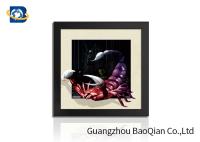 O quadro 3D 5D do PVC/MDP representa a decoração diferente da parede dos testes padrões do animal