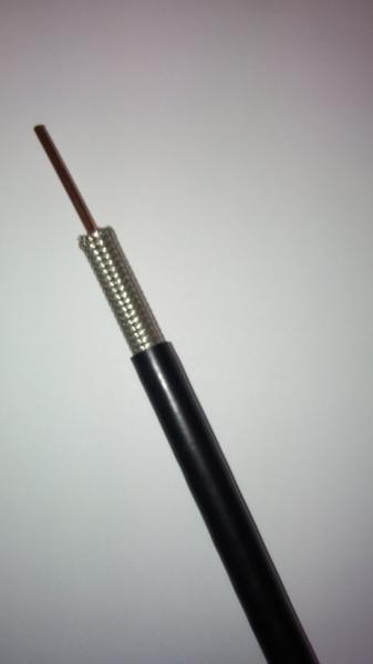 Braiding RG  Type Coxial Cable CATV  RG500 24 ends Braiding Cable With PE Jacket