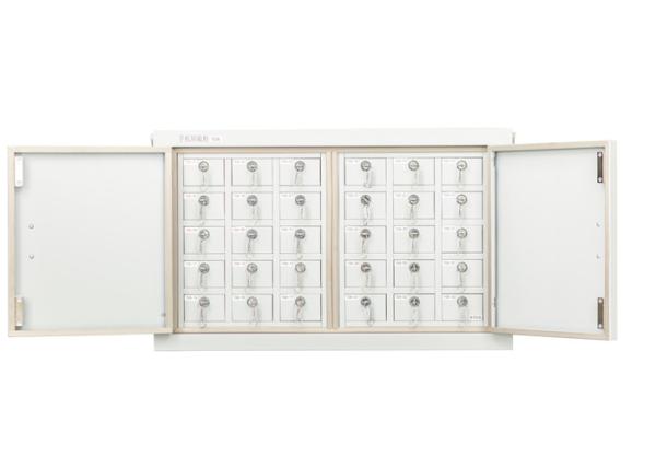48 Doors Steel Locker Muchn Cell Phone Cabinet Public Signal Shielding