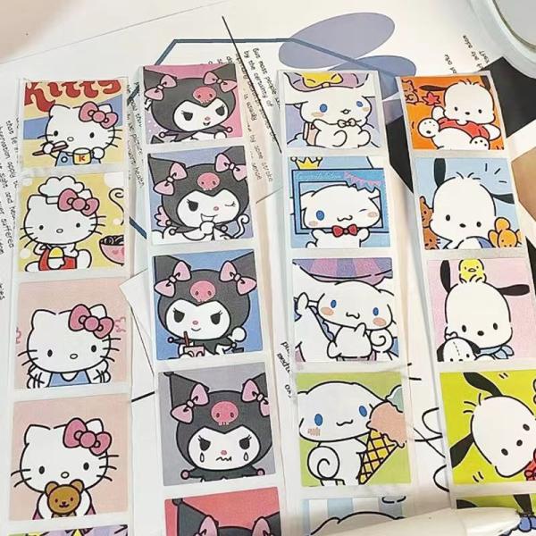 Personalized Cartoon Adhesive Tear Resistant Seal Sticker Label with Custom 4c Offset Printing