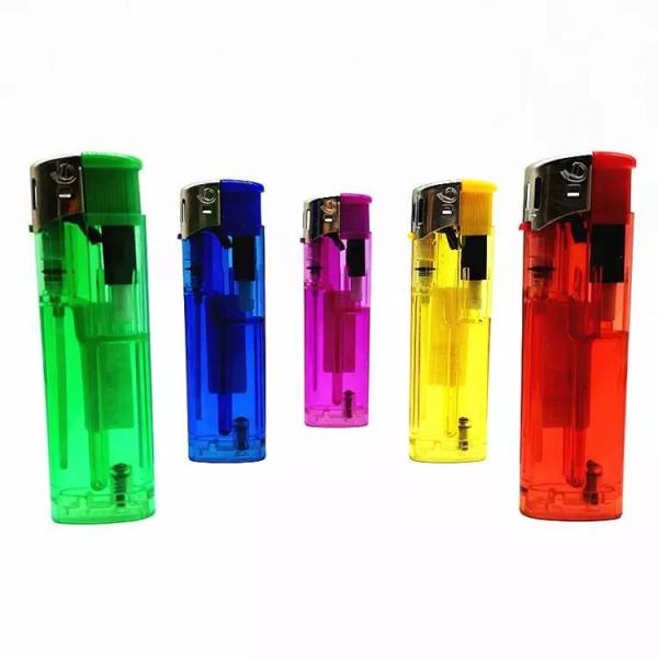 Customized Piezo Gas Lighter for Plastic Disposable Electric Lighter Model NO. DY-007
