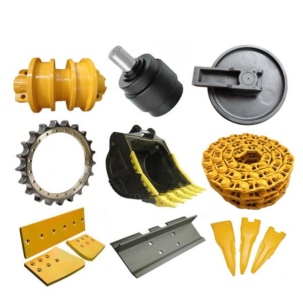 Мини экскаватор PC55 Carrier Roller Top Carrier Roller Upper Roller For Komatsu Crawler Excavator Части подъезда экскаватора