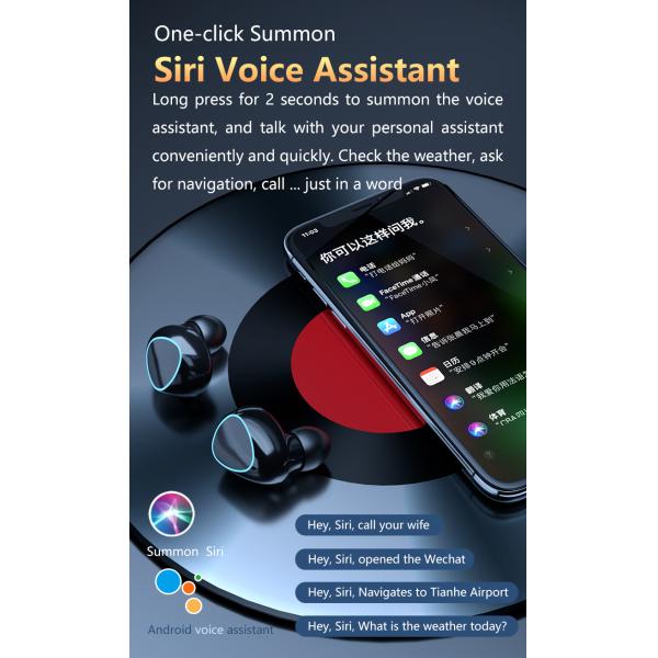 Шум отменяя BT8832A 2000mAh 3 в 1 поручать USB Earbuds