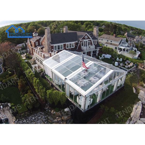 Clear Half White PVC Marquee Party Tents For Outdoor Activities