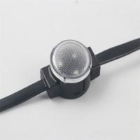 IP67 Adressável 24V 30mm DMX RGB RGBW LED Dot Pixel Point Module Luz de parede 0,6W Máskara transparente opcional