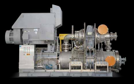 Compresseur de gaz électrique de traitement 2-36bar 2000-48000m3/h
