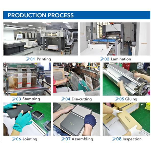 Red Magnetic Foldable Gift Boxes Hot Foil Black Logo For Clothes Packaging