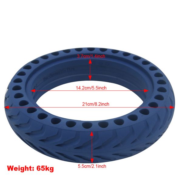 Mijia M365/ Pro Scooter Parts Electrique Patinet 8.5 Inch Solid Puncture-Proof Tyre Scooter 8.5x2.0 Rubber Tires