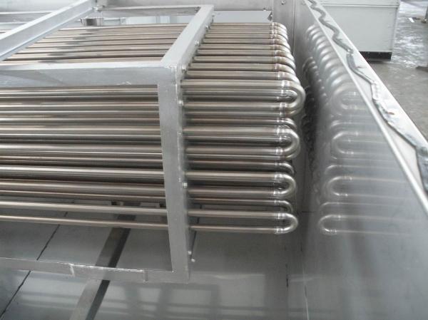 Water Cooling 316L Stainless Steel Cooling Coil Anti Fade ISO 9001 Approved