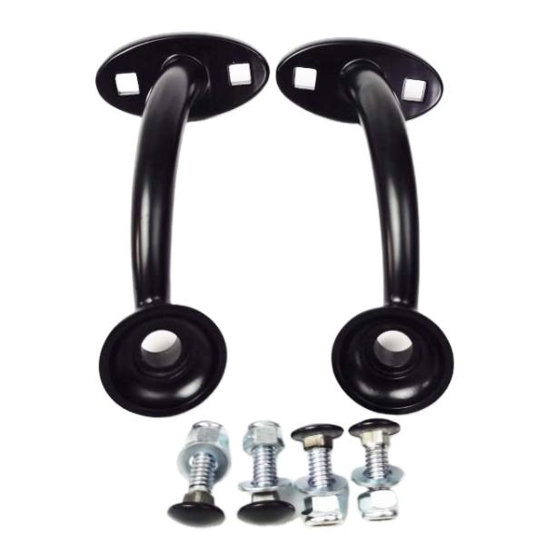 Black Highboy Fenderless Hot Rod Headlight Mount Universal Parts for Versatile Car Customization