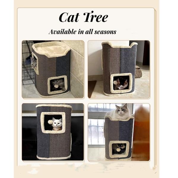 Pet Supplies Cat Toy and Cat Tree with Cat Tunnel 15.000kg Package Gross Weight