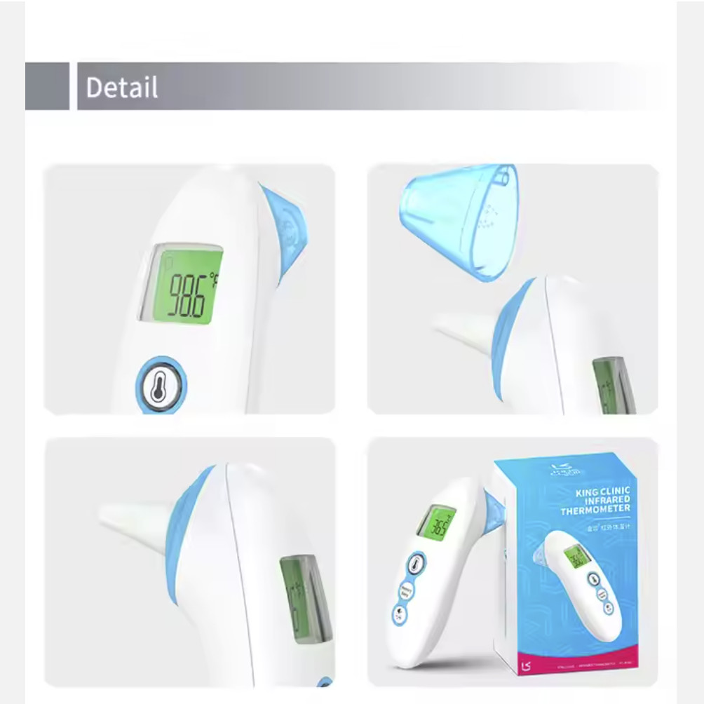 Class II Infrared Medical Non Contact Thermometer With LCD Display And Data Storage 35 Groups