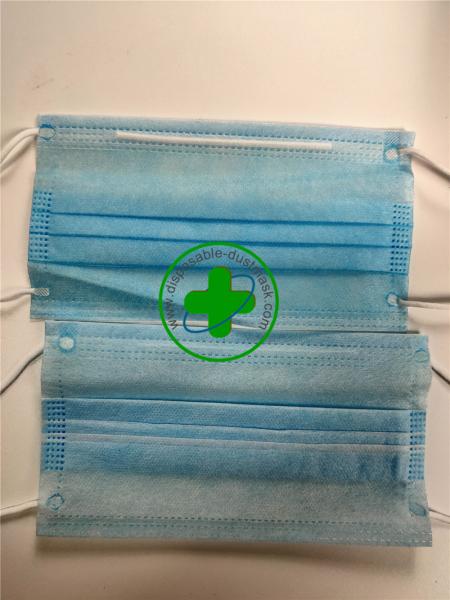 Non Woven 3 Layers Masks Anti Dust Kn90 Disposable Safe Breathable Face Mouth Mask