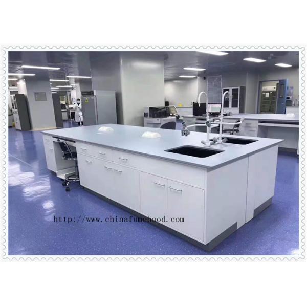 Floor Mounted Electronics Lab Furniture Resistance To Acid And Alkali