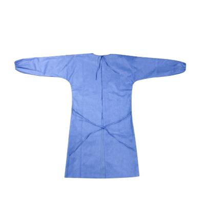 Disposable Isolation Clothes Medical disposable AAMI PB70 level 3 fabric reinforced surgical gown for US market sterile