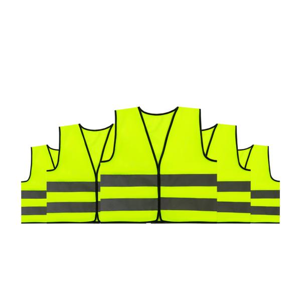 High Visibility Portable Pullover Vest for Kids Reflective Security & Protection Clothing Child Safety Vest