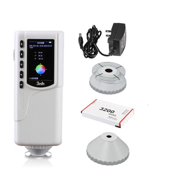 NR60CP Portable Spectrophotometer With 8mm 4mm Apertures Color Indexes Mesaurement