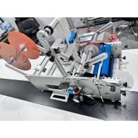 Poder semi automático da máquina de etiquetas 220V do PLC 50HZ material de aço inoxidável