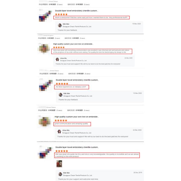 Durable Chenille Embroidery Iron On Patches Slogan Word  Used In  Hoodies