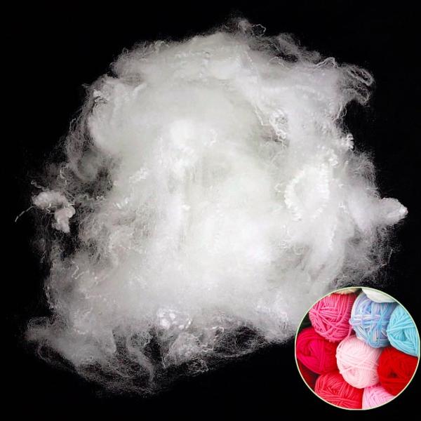 Around 5% Raw White TPP Fiber High Tenacity Environmental Protection Textile Fiber Bosilun Fiber
