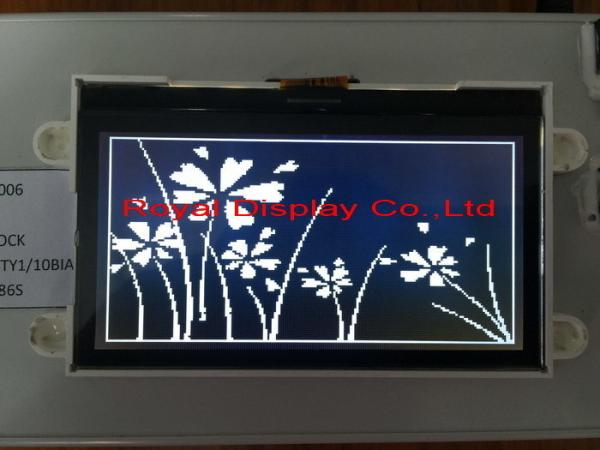 192X64 Resolution Character STN LCD Display Positive Transflective Custom LCD Display in Stock