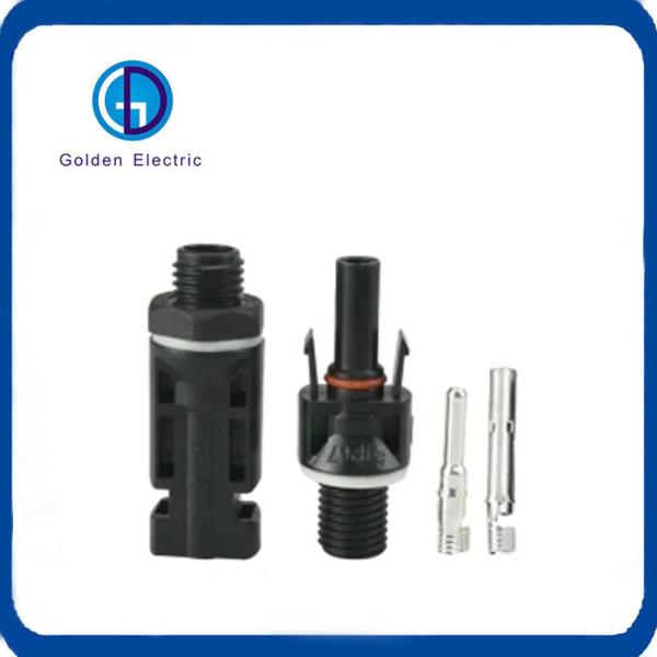 1000VDC PV004-P Solar Panel Cable Connectors Male Female Contact Resistance 5m