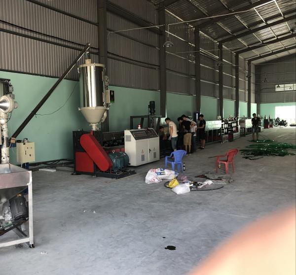 180kg/H Linha de produção de correia para animais de estimação Máquina de fabricação de correia de embalagem de 9,5mm-19mm