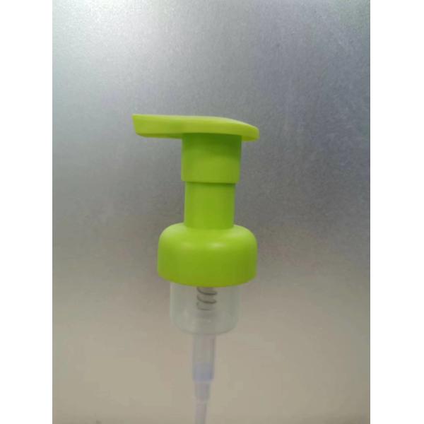 Cabeza de botella de la bomba de espuma de 30 mm de efecto Matt con tapa transparente y alta flexibilidad