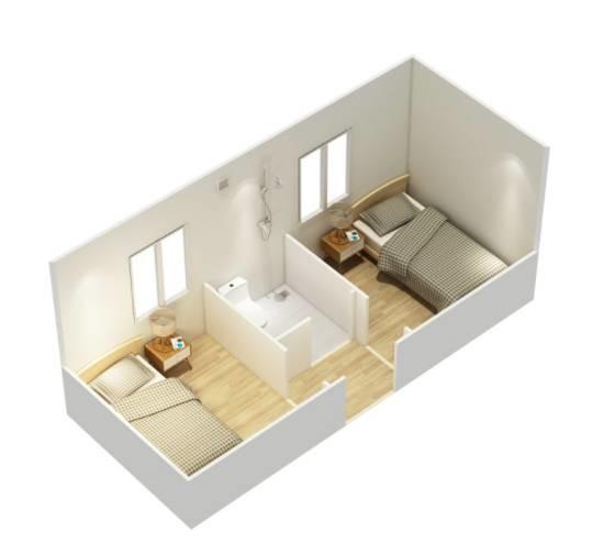 Casas de cidade modulares Casas de contêineres Casas pré-fabricadas Mini-casas pré-fabricadas Casas pequenas