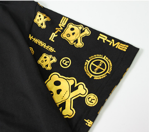 Fashion high quality custom logo OEM service 100% cotton men's t shirt