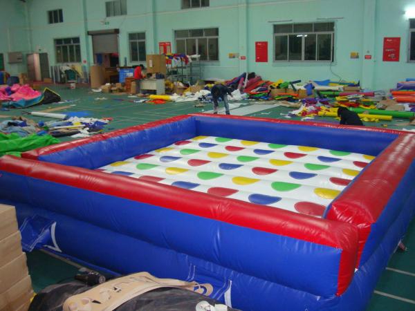 Mega Twister For Inflatable Amusement Park , Inflatable Games For Adult