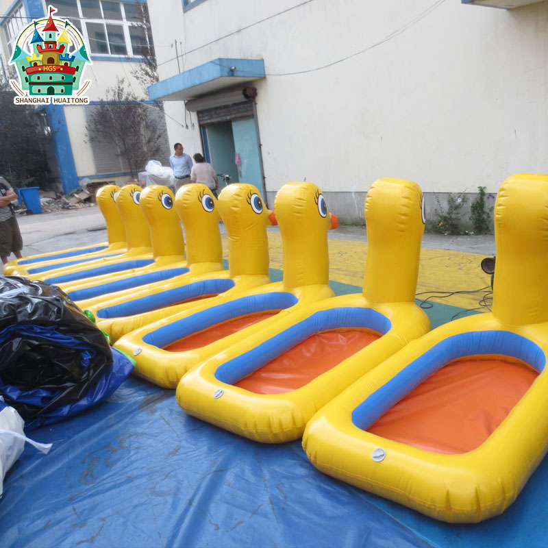Inflatable Yellow Duck Water Floating Toy Inflatable Water Toy Inflatable Duck Boat