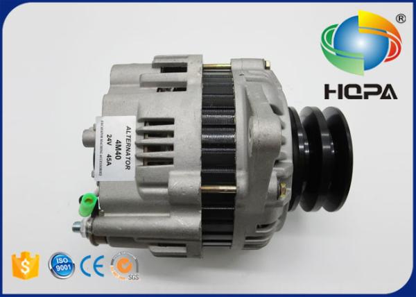 Metal o alternador 139-7850 do CAT 307B 308B 4M40 24V 40A das peças de motor da máquina escavadora