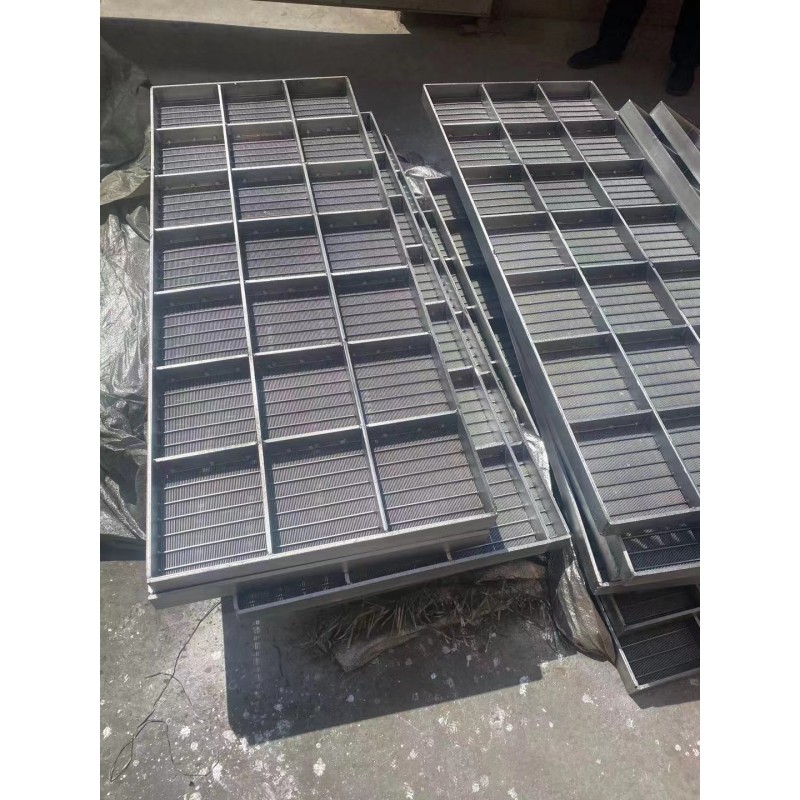 Johnson Stainless Steel Wedge Wrapped Wire Sieve Bend Screen Panel