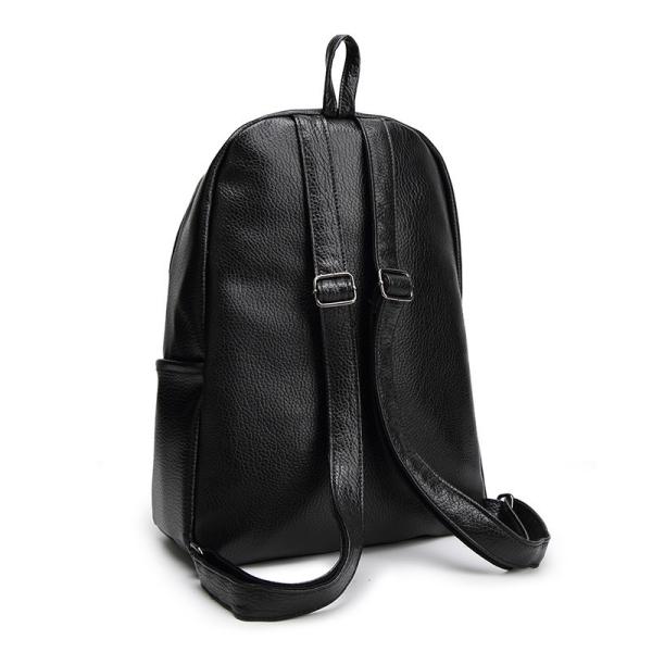 New Travel Backpack Korean Women Backpack Leisure Student Schoolbag Soft PU Leather Women Bag